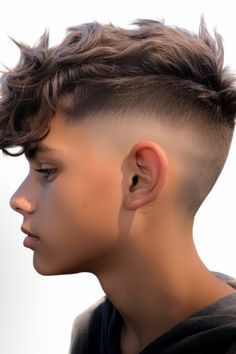 Soccer Hairstyles Boys, Boys Long On Top Haircut, Boys Haircut Trendy Fade, Long On Top Boys Haircut, Haircuts For Straight Hair Boys, Pre Teen Boy Haircut, Boys Hairstyles Long On Top, Hair Cuts For Teen Boys, Boys Haircut Trendy Long