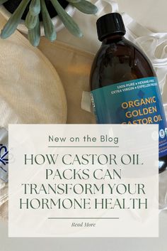 Before I started using castor oil packs, I felt that I didn’t have the time, money, or energy to add in one more biohack that may really make no difference in my life. However, once I finally bit the bullet, ordered a castor oil pack and did my first session, I could not believe I waited so long. Castor oil packs are now a staple in my healthy hormone routine that I cannot live without! Castor Oil Pack Benefits, Using Castor Oil, Massage Therapy Quotes, Castor Oil Uses, Detox Symptoms, Castor Oil Benefits, Balance Your Hormones, Castor Oil Packs, Healthy Hormones