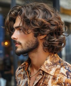 Vibrant Long Curly Hair Guys King Belial, Curly Hair Guys, Curly Hairstyles For Guys, Curly High Top Fade, Long Hair Man, Jawline Goals, Men Curly Hairstyles, Hairstyles For Guys, Long Curly Hair Men