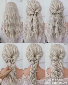 Tumblr Blog Diy Wedding Hair, Hair Jewels, Linen Fabrics, Hair St, Braided Updo, Wedding Hairstyles For Long Hair, Hair Vine, Box Braids Hairstyles