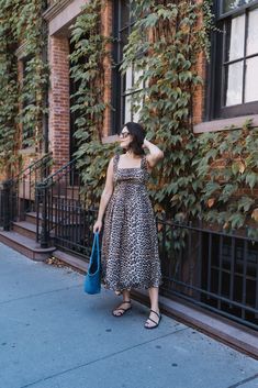 leopard dress summer style