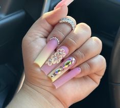 Nail Highlight, Buchona Nails, Acrylic Nail Designs Classy, Nail Options, Acrylic Nail Designs Coffin, Flare Nails, Flame Nail Art, Ombré Nails, Base Ideas