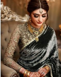 All posts • Instagram Full Sleeves Blouse Designs, Velvet Saree, Sabyasachi Sarees, Blouse Designs High Neck, Boat Neck Blouse Design, Full Sleeve Blouse, Blouse Back Neck Designs, Indian Saree Blouse, Simple Blouse Designs