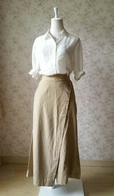 Wrap Palazzo Pants, Khaki Linen Pants, Pants Outfit Summer, Cotton Pants Women, Wide Leg Pants Outfit, Mode Retro, Summer Pants Outfits, Bohol, Wide Leg Linen Pants