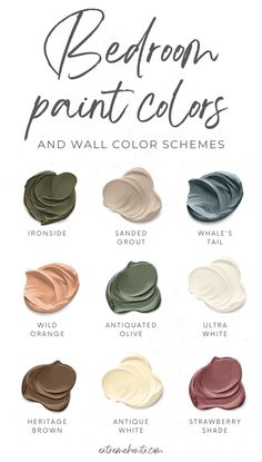 the different shades of paint that are used to create this painting scheme for walls and ceilings