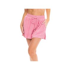 You'll be cute and covered in these women's Jordan Taylor swim cover-up shorts.Finding the perfect fit and size for women's clothing requires basic measurements of your chest, waist, hips and inseam. Use this guide to learn more about sizing and everything Kohl's has to offer in women's fashion. Terry cloth construction 2 pocketsFIT & SIZING 14-in. approximate length Relaxed fit Drawstring elastic waistbandFABRIC & CARE Cotton, polyester Hand wash Imported Size: X Small. Color: Pink. Gender: fem Comfortable Pink Pajama Shorts For Summer, Trendy Short Pajama Shorts, Trendy Pajama Shorts, Cotton Beachwear Pajama Shorts For Poolside, Casual Short Swim Trunks For Loungewear, Casual Swim Trunks For Loungewear, Comfortable Pajama Shorts For Beach Season Loungewear, Comfortable Pajama Shorts For Beach Season, Cotton Pajama Shorts For Beachwear