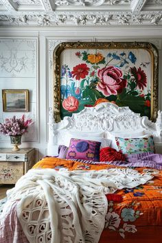 #BEAUTY ,#REALATIONSHIPS #Fashion #Outfits #Winter Outfits #Animals Art Deco Maximalist Bedroom, Artist Bedroom Ideas, Granny Chic Bedroom, Dopamine Decor Bedroom, Airbnb Bedrooms, Eclectic Home Decor Ideas, Colorful Modern Bedroom, Colorful Eclectic Bedroom, Eclectic Bedroom Ideas