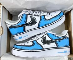 Custom Nike Air Force 1, Custom Nike Air Force, Nike Shoes Air Force, Custom Nike Shoes, All Nike Shoes, Air Force 1 Custom