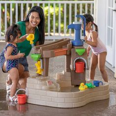 Step2 Pump & Splash Discovery Pond : Target Toddler Water Table, Water Play Activities, Wading Pool, Highlights Kids, Water Trough, Play Activity, Big Splash, Play Structures, Water Table