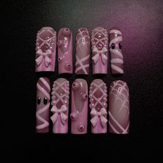 Cute Acrylic Nail Designs, Soft Nails, Manicure Y Pedicure