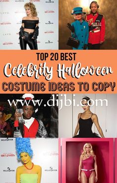 the top 20 best celebrity halloween costume ideas to copy