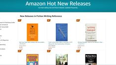 the amazon hot new releases page is shown