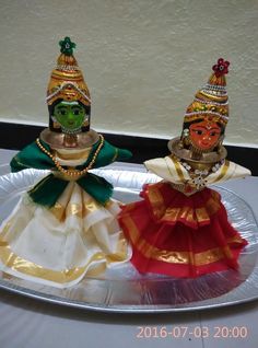 Fruit Crafts, Thali Decoration Ideas, Diwali Decorations At Home, Festival Rangoli, Indian Dolls, Wedding Gifts Packaging, Wedding Gift Wrapping