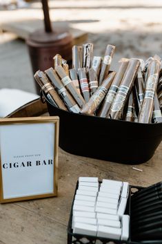 Wedding Cigar Bar – The Courtney Evett Cigars Bar, Man Party Decorations, Wedding Bar Area, Fall Wedding Bar Ideas, Help Yourself Bar, Wine Bar Wedding, Bud Bar At Wedding, Wedding Bars, Cigars Wedding