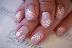 Image result for フラワー ピンク ネイル Nails, Beauty