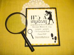 Mystery Parties, Red Carpet Party, Nancy Drew, Birthday Party Cake, Party Invite Template, 8th Birthday