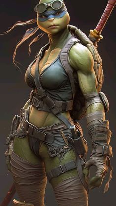 hit follow, it's free ;) #wallpaper  ‌‌ Female Tmnt, Female Ninja Turtle, Wolverine Artwork, Marvel Superheroes Art, Teenage Mutant Ninja Turtles Artwork, Teenage Mutant Ninja Turtles Art, Female Superhero, Ninja Turtles Artwork