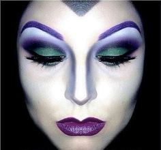 Bruja Halloween, Carnaval Make-up, Maleficent Makeup, Make Up Diy, Fantasy Make-up, Halloween Make-up Looks, Halloweenský Makeup, Magic Makeup, Uhyggelig Halloween