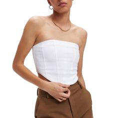 Reposhing This Item I Purchased From @Cyndidawn. Loved It, But Doesn’t Fit Me Like I Thought It Would. Questions? Leave A Comment Below! Elegant Nails, Good American, Things To Think About, Color White, Womens Tops, Nails, Women Shopping, White, Color