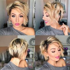 Growing Out An Undercut, Jen Schmierer, Growing Out Undercut, Pixie Blonde, Pixie Mullet, Aesthetic Blonde, Hair 2018, Hair Affair, Haircut And Color