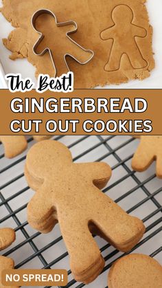 the best gingerbread cut out cookies