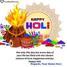 happy holi day wishes for friends, family and friends on this occasion with name