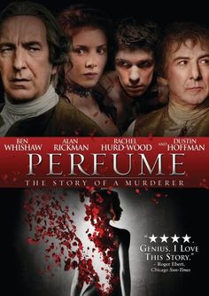 the movie poster for perfume, starring actors from two different eras and their characters are depicted