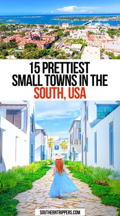 15 Prettiest Small Towns in the South, USA Usa Beautiful Places, Beautiful Places In The Us, South Usa, Usa Travel Map, Small Towns Usa, Southern Travel, Road Trip Destinations