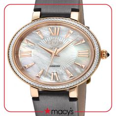 in stock Watch Diamond, Leather Strap Watch, Gray Leather, Genoa, Diamond Watch, Gold Leather, Grey Leather, Leather Band, Michael Kors Watch