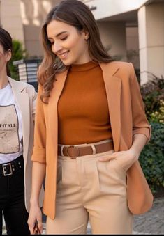 Woman Fashion Casual, Outfits Trending, Casual Chic Outfits, Fashionable Work Outfit, Dressy Dress, Stylish Work Attire