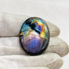 Rare Quality Multi Purple Labradorite Gemstone Cabochon Size 32x24x6 MM Top Labradorite Cabochon Gemstone Oval Shape Use For Making Jewelry GEMSTONE NAME- LABRADORITE GEMSTONE                                                                                                                                                           SIZE                        -32x24x6 mm WEIGHT                 -45 Crt SHAPE                    -Oval SHAPE QUALITY               - AAA QUALITY QUANTITY            - 1 Pi Labradorite Cabochon, Purple Labradorite, Jewelry Gemstone, Making Jewelry, Oval Shape, Jaipur, Semiprecious Stones, Precious Stones, Halloween Shopping