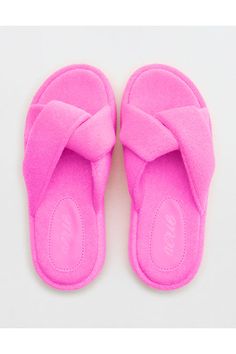 Amazing for vacays (!!!)/Toss a pair in your beach bag Trendy Pink Slippers For Beach, Trendy Pink Slippers For The Beach, Trendy Pink Beach Slippers, Pink Synthetic Slippers For Vacation, Casual Pink Slippers For Vacation, Comfortable Pink Flip Flops For Vacation, Pink Summer Slippers For Beach Season, Pink Flip Flops For Poolside And Beach Season, Beach Bag