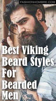 Mens Viking Beard Styles, Viking Beards Men, Braided Beards Men, Beard Braids Men, Bearded Men Fashion, Viking Beard Braid, Long Hair And Beard Styles, Viking Beards, Beard Trimming Styles