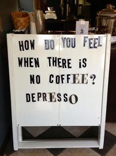 Depresso Terrible Puns, Bad Puns, She Wolf, Hereford, Have A Laugh, Funny Puns, Twin Flame, A Sign, Bones Funny