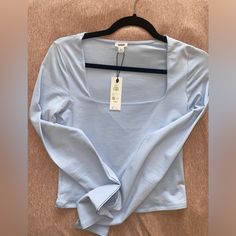 Garage Top Baby Blue Size Small. Still Has The Tag Never Worn Garage Clothes, Garage Shirt, Mall Shopping, Garage Clothing, Clothing Needs, Garage Tops, 12th Birthday, Fashion Hacks, Birthday Wishlist