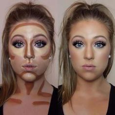 How To Get The Perfect Contour For Your Face Shape Easy Contouring, Contouring For Beginners, Alat Makeup, Makeup Secret, Makijaż Smokey Eye, Beauty Make-up, Makeup Hacks