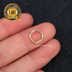 Sold in a single piece Material: 14K Solid Gold (Stamped 14K for Purity Authenticity) Sizes: Bar thickness 16G/1.2mm Inner diameter: 8mm 14K Solid Gold V Shape Septum Ring/Daith earring/Helix Hoop/Septum jewelry/Rook hoop/Tragus Hoop/Hinged hoop cliker/Nose ring/Lobe Earring/Gift for her/Mother's day jewelry gift/Christmas gift/Valentine's Day Gift/Minimalist Jewelry/Minimalist earrings/Dainty Jewelry/light weight earring Package: Sold as a single piece Comes in a beautiful and exquisite Gift Bo V Shaped Septum Ring, Hoop Septum, Daith Earring, Tragus Hoop, Septum Nose Rings, Septum Nose, Mother's Day Jewelry, Helix Hoop, Minimalist Earring