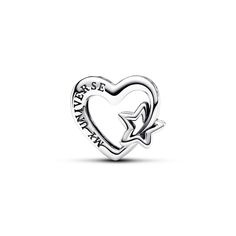 Wear your heart on your sleeve with the Openwork Family Heart & Star Charm. Heart and star motifs adorn the latest Pandora Moments charms; their symbolism honoring the importance of family. A gift for yourself or someone you love, this charm features cut-out stars along the side of the charm and a larger cut-out star at each side of the heart. Two beloved motifs come together to create a sterling silver charm that shines (almost) as bright as the ones you love the most. Pandora Star, The Importance Of Family, Heart On Your Sleeve, Pandora Heart, Charms Pandora, Bracelet Charms, Custom Pendants, Pandora Charm, Mesh Bracelet