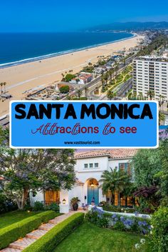 Best Attractions to see in Santa Monica California Things To Do In Santa Monica California, Things To Do In Santa Monica, Mexican Cruise, West Coast Travel, California Trip, Santa Monica Blvd, Anaheim California, Vacation Usa, Santa Monica California