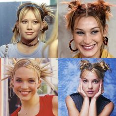 2000 Hairstyles, Outfits Mujeres, 90s Fashion Trends, 2000s Hair, 2000s Hairstyles, Y2k Hair, Y2k Hairstyles