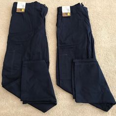 (2) Pairs Of Nwt Carhartt Navy Blue Scrub Pants Lots Of Pockets, Perfect For Nurses, Emt’s Or Paramedic Vocations. Durable And Lightweight Single Button, Elastic Waist Smoke/Pet Free Home See Photos For Details Navy Blue Scrubs, Carhartt Pants, Carhartt Women, Lots Of Pockets, Paramedic, Scrub Pants, Scrubs, Pant Jumpsuit, Elastic Waist