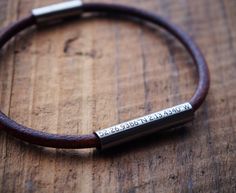 Personalized Coordinate Gifts, Personalized Coordinate Bracelet, Antique, brown, Real Leather, men, women, husband, dad, Men Coordinate Gift Personalized engraved coordinates bracelets for boyfriend, husband, men. Real leather bracelet with stainless steel cylinder for him. To see more different styles handmade bracelets, click https://www.etsy.com/shop/HandmadeTalent If you like my shop, just fav it, if you want the bracelets, you can add to your shopping cart. Any problem, just inquiry directly from the home page of my shop https://www.etsy.com/shop/HandmadeTalent Great day! Personalized Brown Leather Bracelet For Everyday, Personalized Brown Bracelet For Father's Day, Personalized Brown Leather Bracelet For Father's Day, Brown Bracelets For Father's Day Personalized Gift, Everyday Engraved Brown Bracelets, Brown Hand Stamped Bracelets For Everyday, Everyday Brown Engraved Bracelets, Everyday Brown Hand Stamped Bracelet, Hand Stamped Brown Bracelets For Gifts