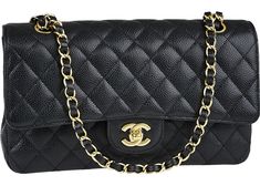 Buy and sell authentic handbags on StockX including the Chanel Classic Double Flap Quilted Caviar Gold-tone Medium Black and thousands of other handbags with resale price data. Channel Purse, Chanel Bag Classic, Chanel Classic Medium, Chanel Casual, Chanel Tote, Chanel Purse, Classic Handbags, Chanel Caviar, Classic Bags