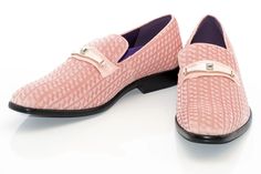 Men's Pink Bit-Loafer Semi Casual Outfit, Pink Loafers, Mens Dress Loafers, Semi Casual, Bit Loafers, Dress Loafers, Prom Suits, Tuxedo Jacket, Office Wear