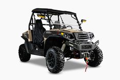 an off - road vehicle is shown on a white background