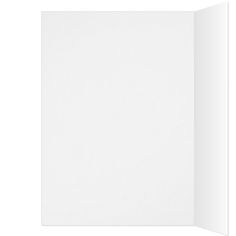 a white sheet of paper on a white background