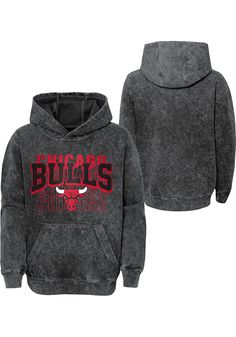 Those cold nights at the game won't keep your little Chicago fan from cheering on the team in Chicago Bulls Long Sleeve Hoodie! Give them this Chicago Bulls Youth Charcoal Back to Back Hooded Sweatshirt to keep warm in the stands. This Bulls Long Sleeve Hoodie features a screen print team graphic on mineral wash garment. Screen print team graphic, Mineral wash garment, Hood, Long sleeve, Ribbed hem and cuffs, Perfect for any young sports fan!, COTTON/POLY BLEND, 8 Throwback Hoodie For Sports Season Fan Merchandise, Casual Sports Season Hoodie For Fans, Cotton Team Spirit Hoodie For Fan Merchandise, Winter Team Spirit Hoodie With Graphic Print, Team Spirit Graphic Hoodie For Winter, Team-colored Casual Hoodie For Sports Events, Sports Season Fan Gear Sweatshirt, Winter Team Spirit Graphic Hoodie, Sporty Hoodie With Letter Print For Fans