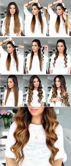 Beautiful Waves Hairstyle Tutorial// In need of a detox? 10% off using our discount code 'Pin10' at www.ThinTea.com.au Diy Hair Waves, Teen Hair, Purple Eyeliner, Wand Hairstyles, Curls For Long Hair, Plaits, Hair Envy, Hair Waves