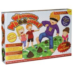 Whoopsie Whoopsie! Poo Dodging Game
Can you dodge the poo? Find out with this brilliant and fun party game, revolving around avoiding those terrifying poos!
The game works like this;
Put the blindfold on the first Whoopsie walker
The other players devilishly place the Whoopsies in various random positions on the mat
Spin the Whoopsie spinner for step instructions
Whoopsee walker to walk to the end of the mat without treading on a Whoopsee
Each box contains a spinner, a mat to play on, four pots of playdough to create the Whoopsies, and a blindfold!
Warning: Choking Hazard. Recommended for ages 6+ Sports Wedding, Love You Mum, City Dog, Walk The Line, Fun Party Games, Stationery Craft, Baby Christening, Message In A Bottle, Sporting Dogs