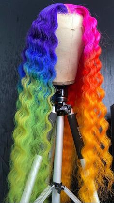 Gang Color, Rainbow Laces, Colored Wigs, Color Rainbow